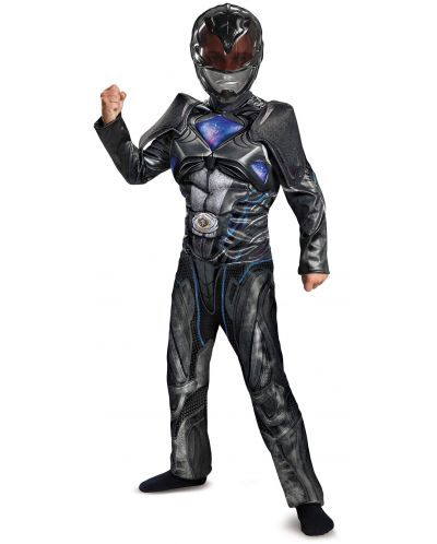 Парти костюм Rubies - Power Ranger, черен, M - 1