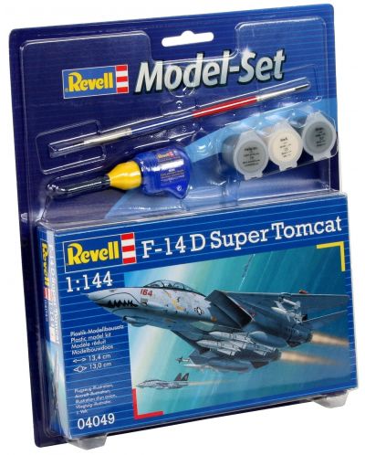 Сглобяем модел на военен самолет Revell - F-14D Super Tomcat (64049)