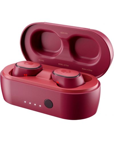 Безжични слушалки Skullcandy - Sesh Evo, TWS, Deep Red - 5