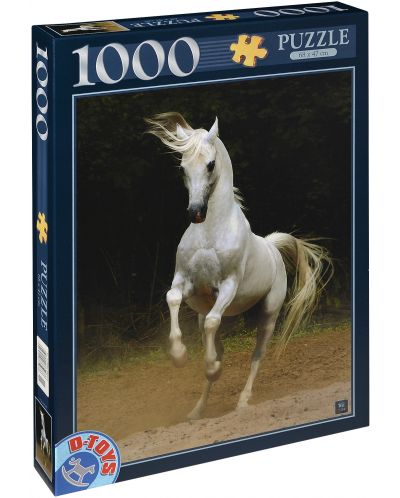 Пъзел D-Toys от 1000 части - Буйният кон, Войтек Квятковски - 1