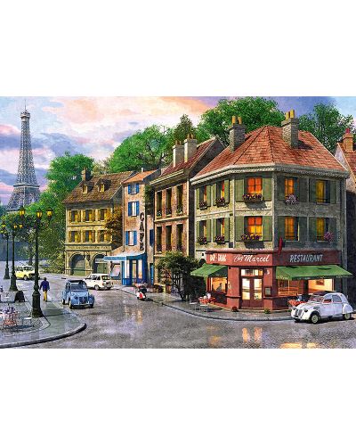 Пъзел Trefl от 6000 части - Улица в Париж - 2