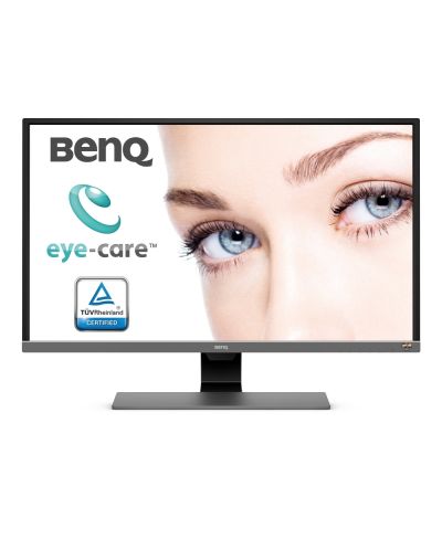 Монитор BenQ - EW3270UE, 31.5" VA, 4K UHD, FreeSync, сив - 1