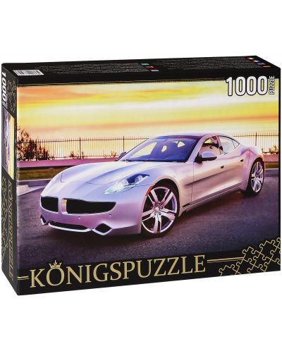 Пъзел Königspuzzle от 1000 части - Спортен автомобил - 1