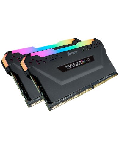 Оперативна памет Corsair - Vengeance RGB PRO black, 16GB, DDR4 3200MHz - 2