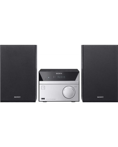 Аудио система Sony - CMT-SBT20, черна - 1