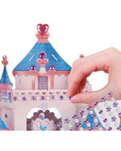 3D Пъзел Cubic Fun от 92 части - Тайната градина на принцесата, с 493 камъчета - 4