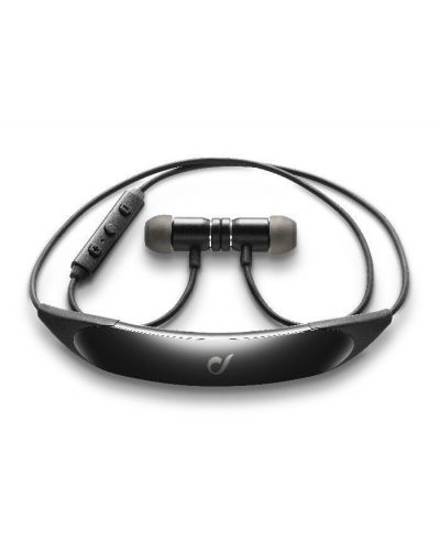 Безжични слушалки с микрофон AQL - Collar, черни - 2