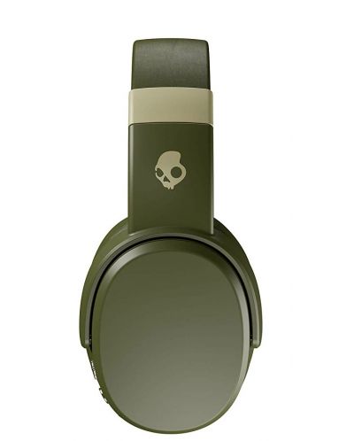 Безжични слушалки с микрофон Skullcandy - Crusher Wireless, Moss/Olive - 2