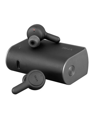 Безжични слушалки с микрофон RHA - TrueConnect, черни - 1