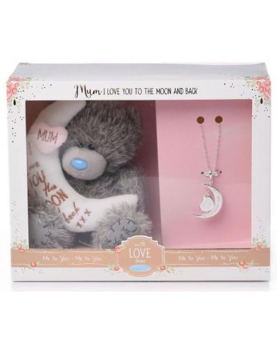 Плюшено мече с бижу за майка MOON AND NL GIFTSET