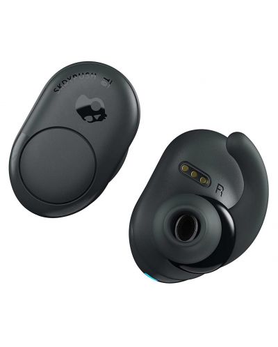Безжични слушалки Skullcandy - Push, TWS, сиви/черни - 1