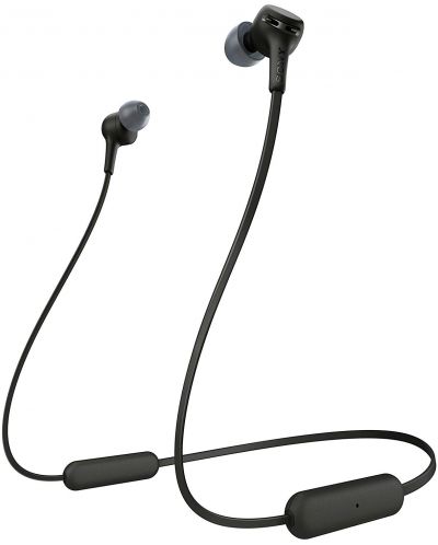 Безжични слушалки Sony - WI-XB400, черни - 1