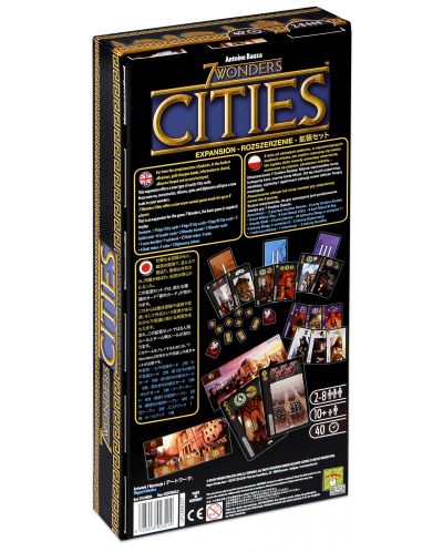 Разширение за настолна игра 7 Wonders: Cities Expansion Pack - 2
