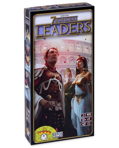 Разширение за настолна игра 7 Wonders: Leaders - 1