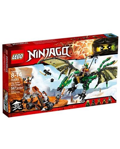 Конструктор LEGO Ninjago - Зеленият дракон на Лойд (70593)