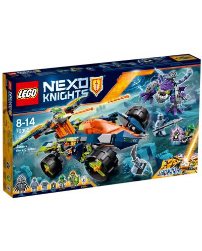 Конструктор Lego Nexo Knights – Скалният катерач на Аарон (70355) - 1