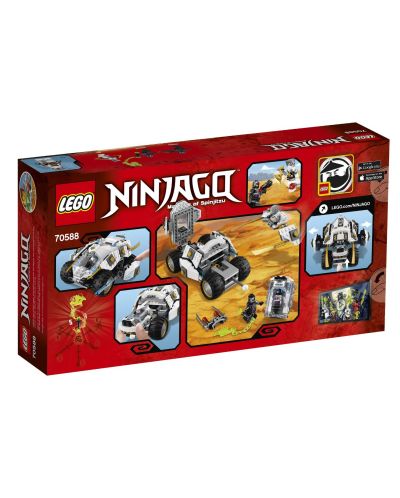 Конструктор Lego Ninjago - Титаниевият всъдеход на Зейн (70588) - 3