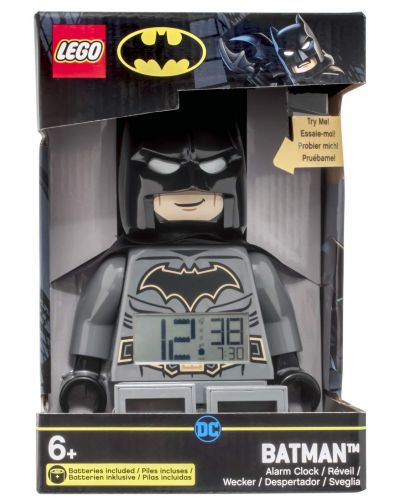 Настолен часовник Lego Wear - Batman Movie, Batman, с будилник - 4