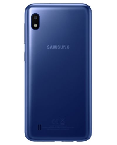 Смартфон Samsung Galaxy A10 - 6.2, 32GB, син - 4