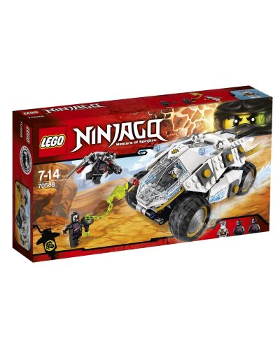 Конструктор Lego Ninjago - Титаниевият всъдеход на Зейн (70588) - 1