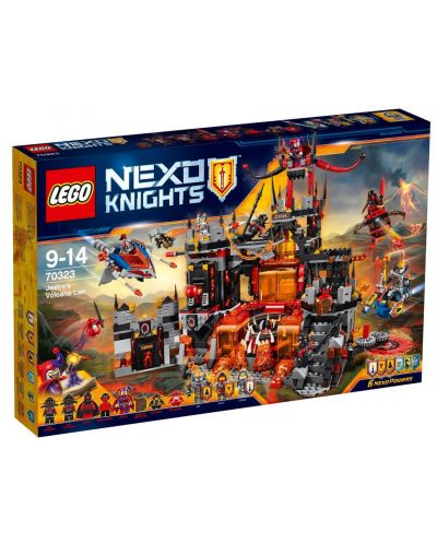 Конструктор Lego Nexo Knights - Вулканичният замък на Джестро (70323) - 1