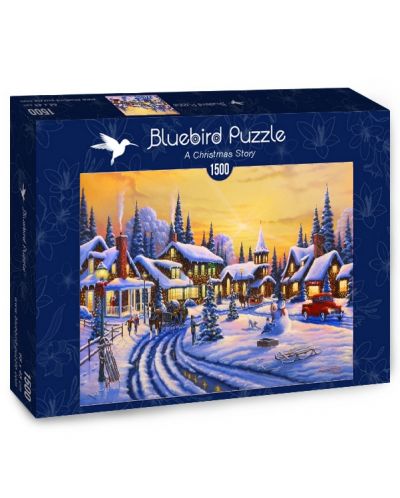 Пъзел Bluebird от 1500 части - Коледна история - 1