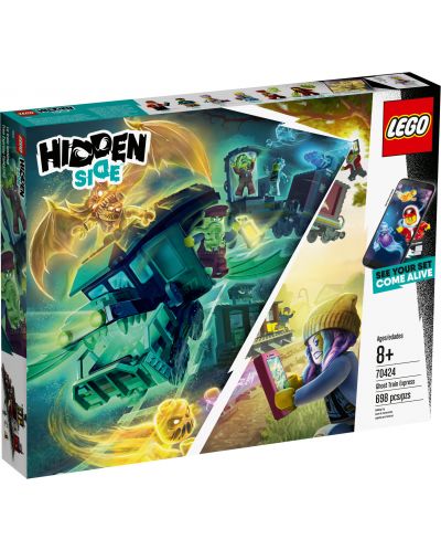 Конструктор Lego Hidden Side - Експресен влак с духове (70424) - 1