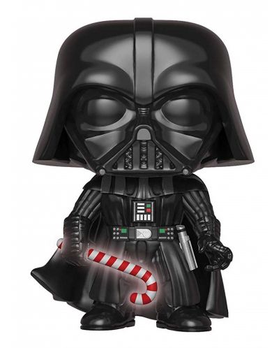 Фигура Funko Pop! Star Wars: Holiday Darth Vader Chase (Bobble-Head), #279 - 1