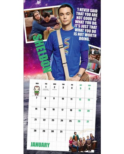Стенен Календар Danilo 2019 - Big Bang Theory - 2