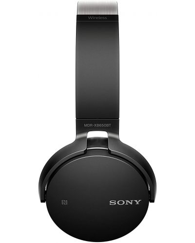 Безжични слушалки Sony - MDR-XB650BT, черни - 3