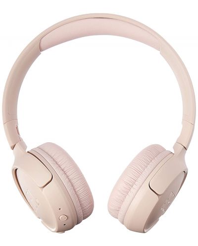 Безжични слушалки JBL - T500BT, розови - 1