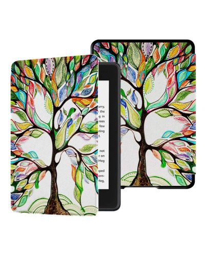 Калъф за Kindle 2019 Garv - Slim, Colorful Tree - 1