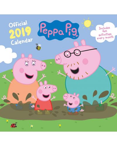 Стенен Календар Danilo 2019 - Peppa Pig - 1