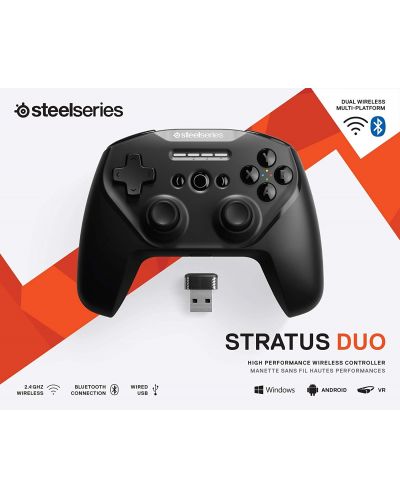 Контролер SteelSeries - Stratus Duo, безжичен, Windows/Android - 4