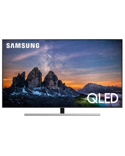 Смарт телевизор Samsung - QE65Q80R 65 4K Ultra HD QLED, сребрист