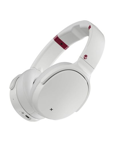 Безжични слушалки с микрофон Skullcandy - Venue Wireless, White/Crimson - 1