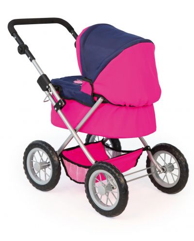 Розова количка за кукли - Trendy - 2