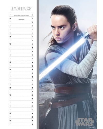 Стенен Календар Danilo 2019 - Star Wars - 3