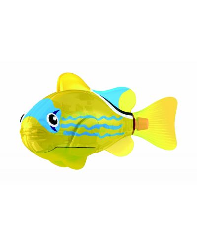 Рибка Robo Fish с LED светлина - Yellow Lantern - 1