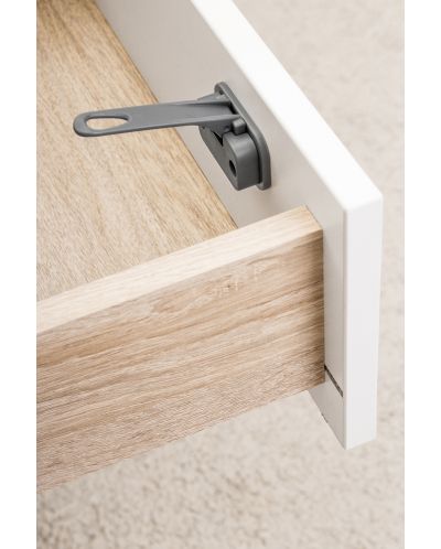 Комплект механизми за заключване Reer Design Line - За шкафове и чекмеджета, 2 броя - 1