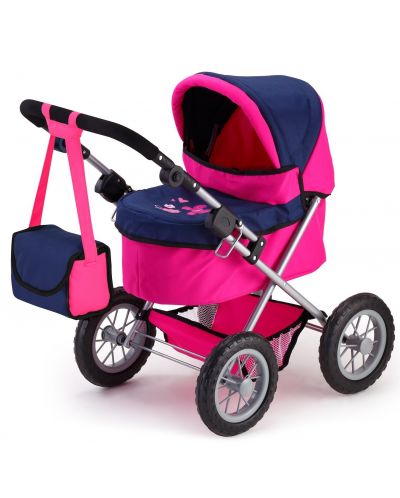 Розова количка за кукли - Trendy - 1