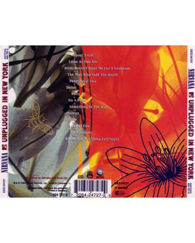 Nirvana - MTV Unplugged In New York (CD) - 2