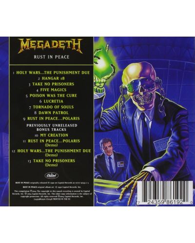 Megadeth - Rust in Peace (CD) - 2