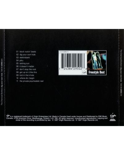 The Chemical Brothers - DIG YOUR OWN HOLE (CD) - 2