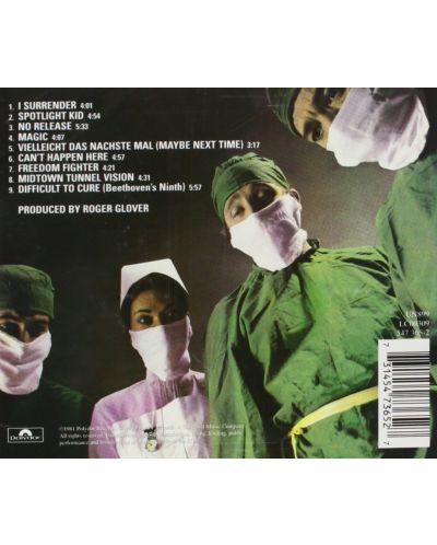 Rainbow - Difficult To Cure (CD) - 2