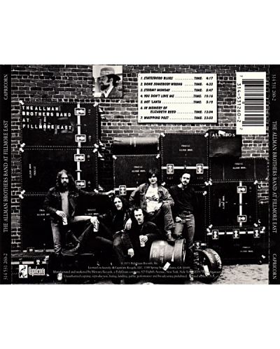 The Allman Brothers Band - The Allman Brothers Band At Fillmore East - (CD) - 2