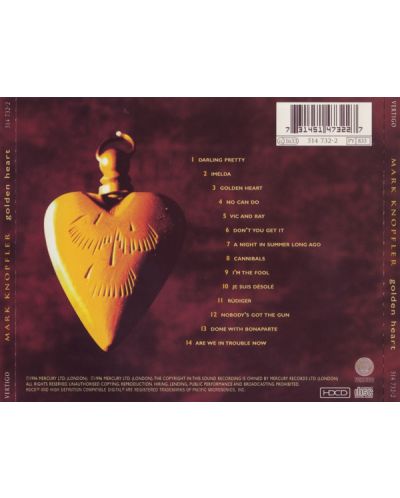 Mark Knopfler - Golden Heart (CD) - 3
