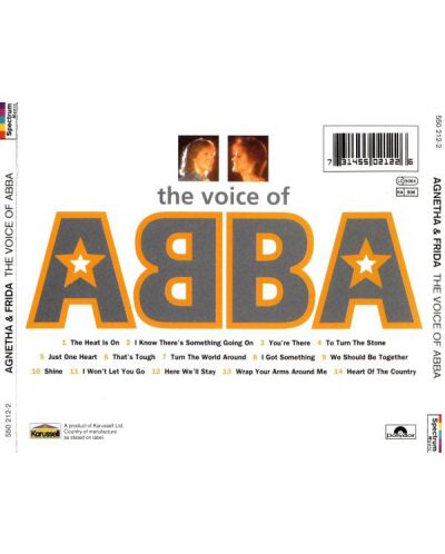 Agnetha Fältskog, Frida - The Voice Of ABBA (CD) - 2
