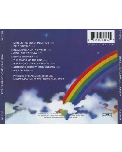 Rainbow - Ritchie Blackmore's Rainbow (CD) - 3