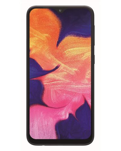 Смартфон Samsung Galaxy A10 - 6.2, 32GB, черен - 1